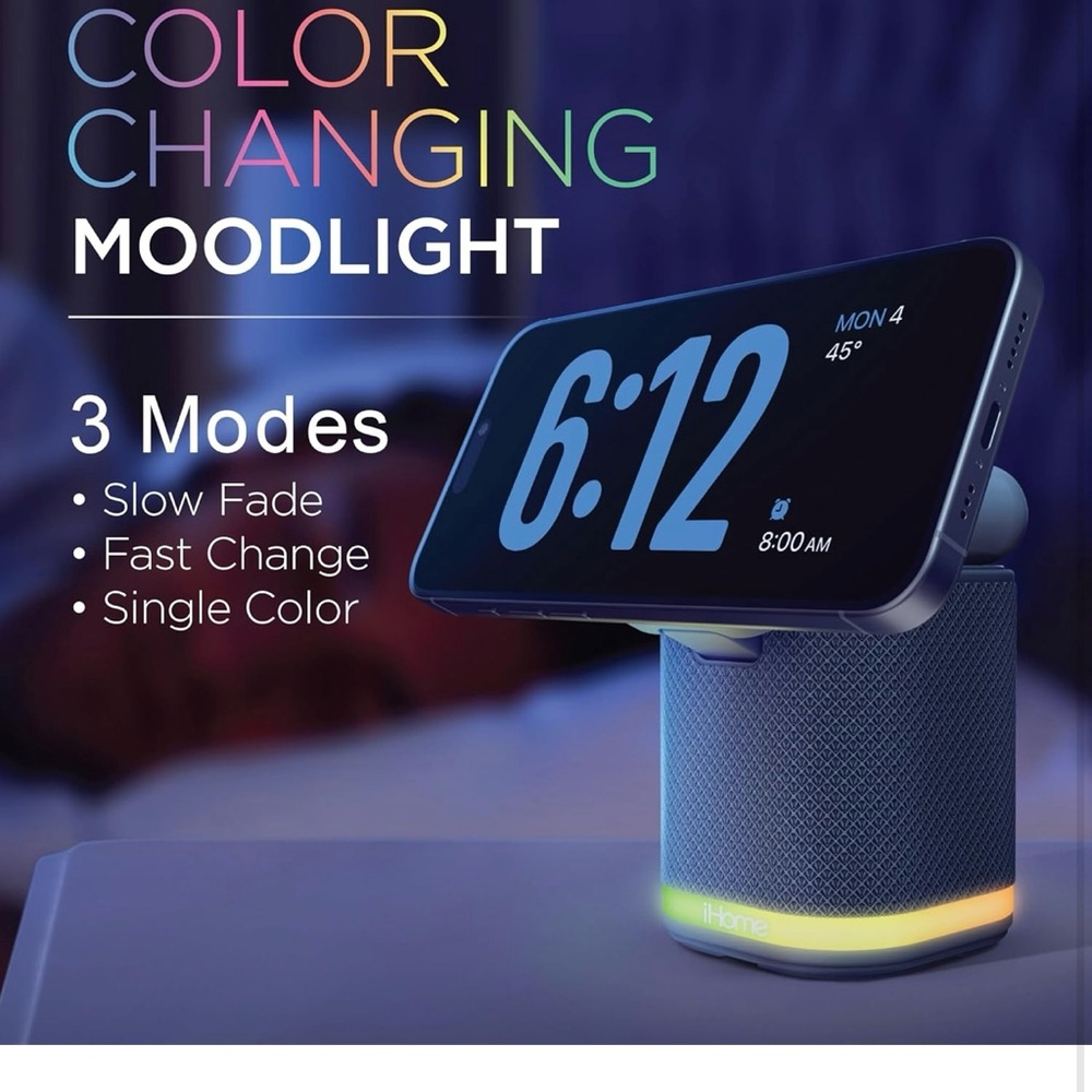 iHome Color Changing Moodlight Speaker